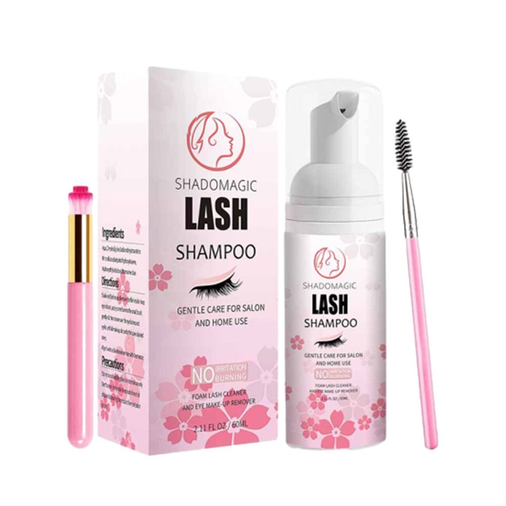 Eyelash Extension Foam Cleanser - Gentle and Delicate Eyelash Cleaning Mousse
