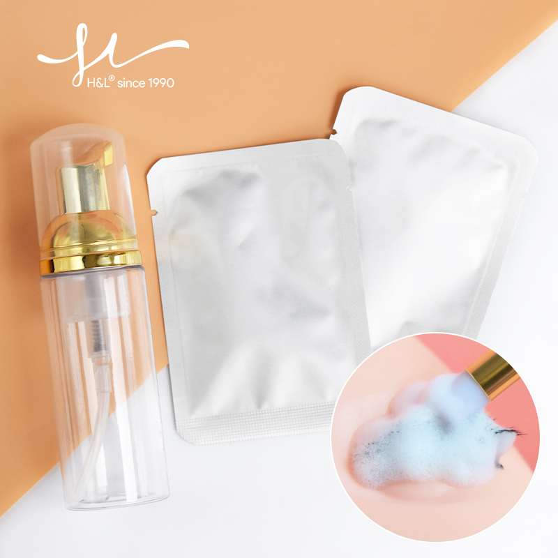 Eyelash Extension Foam Cleanser - H&L 5ml Eyelash Shampoo Concentrate Eyelashes