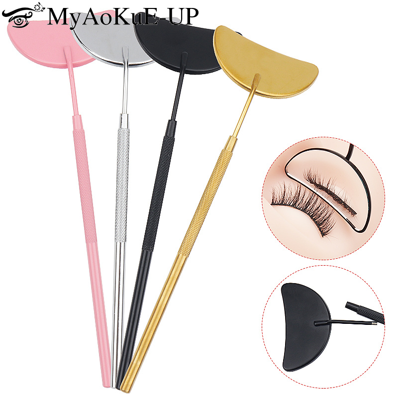 Eyelash Extension Remover At Home - 1pcs Eyelash Extension Mirror Moon Shaped