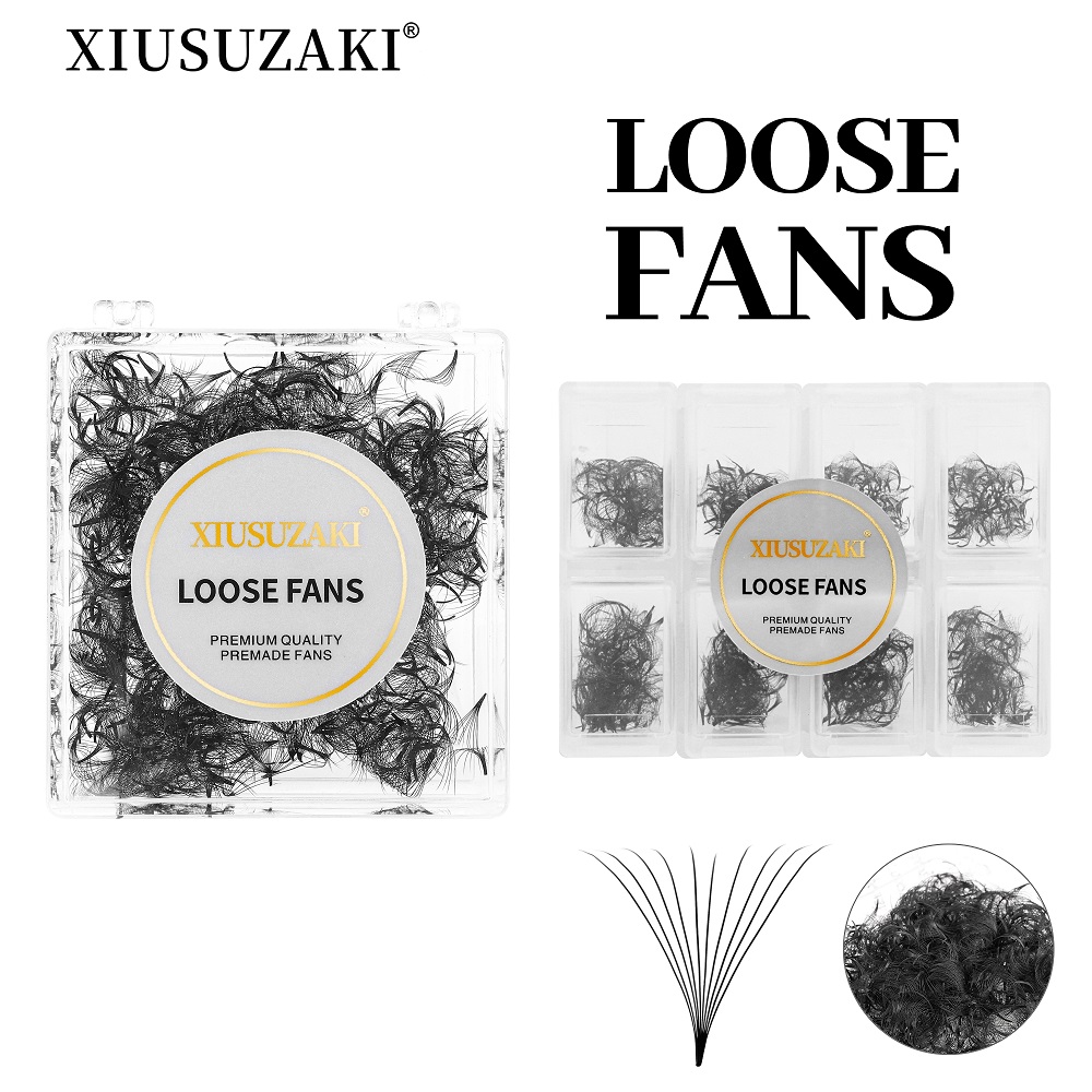 Eyelash Extension Medium - XIUSUZAKI Pointy Base Loose Fans Lashes