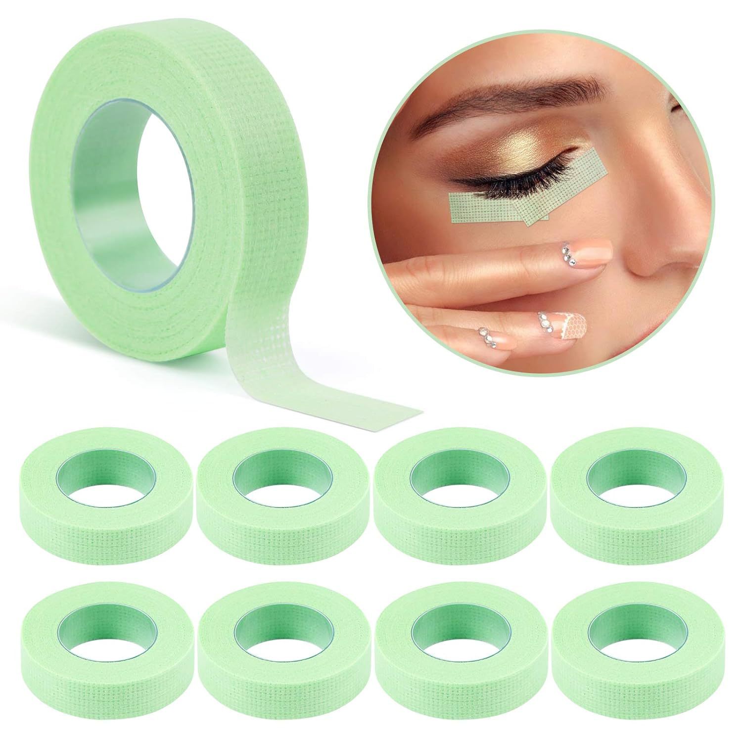 Lash Mapping Sticker - 1 Rolls Eyelash Extension Lint Breathable