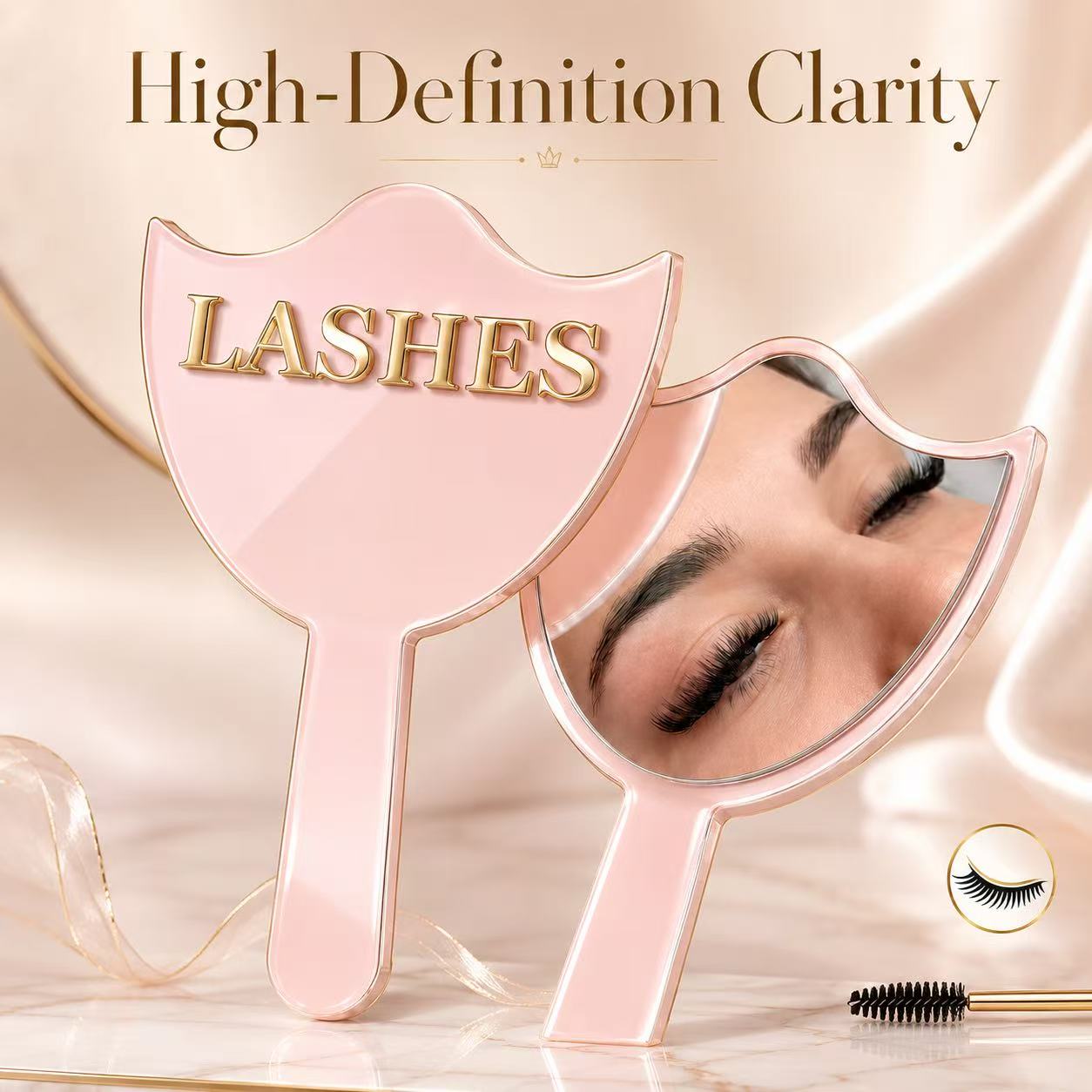 Eyelash Extension Course - HD Glass Lash Extension Mirror with