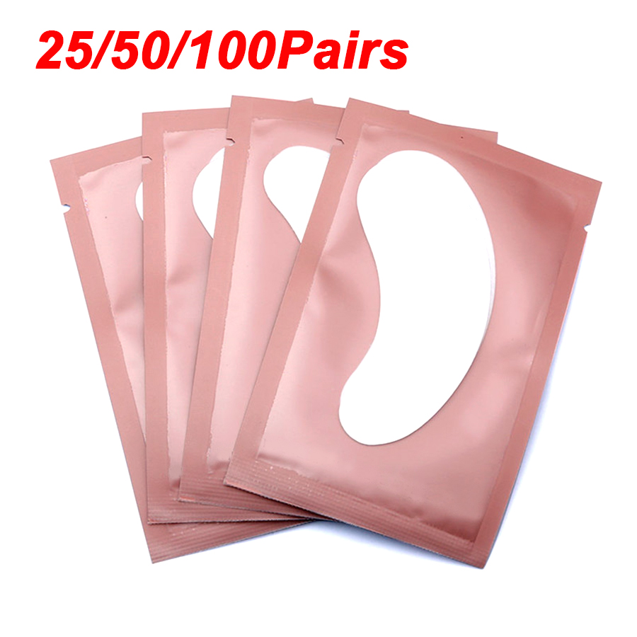 Lash Mapping Sticker - 25/50/100Pairs Eye Patches Under Eyelash Pads
