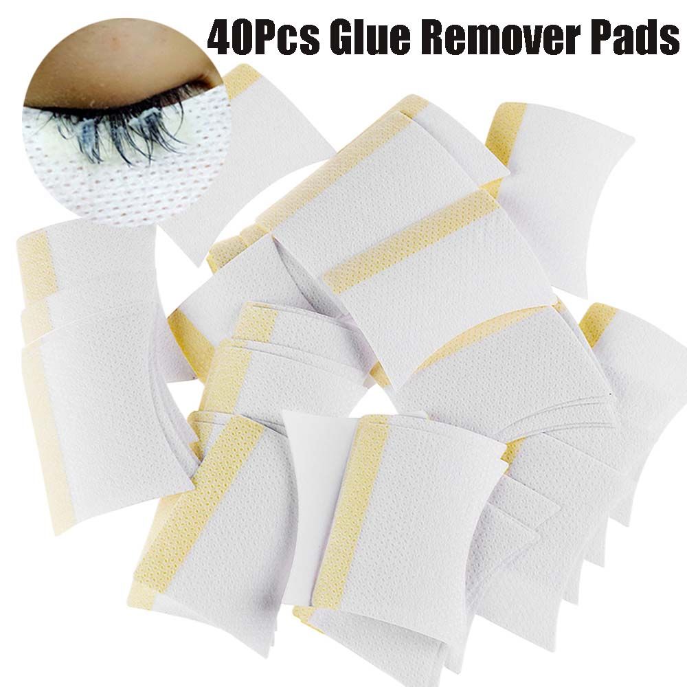 Lash Mapping Sticker - Tool Cotton Cleaning Wipes Eyelash Remover