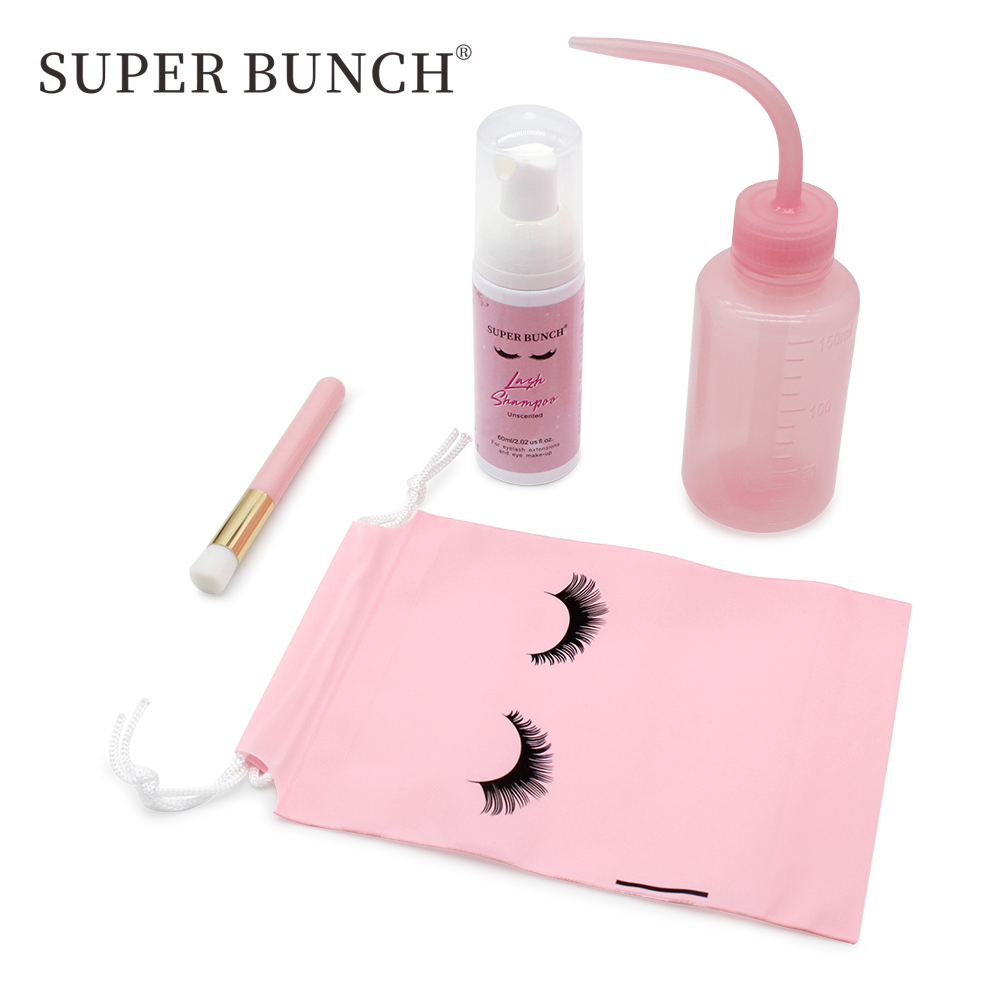 Eyelash Extension Foam Cleanser - Super Bunch Lashes Shampoo False Eyelash