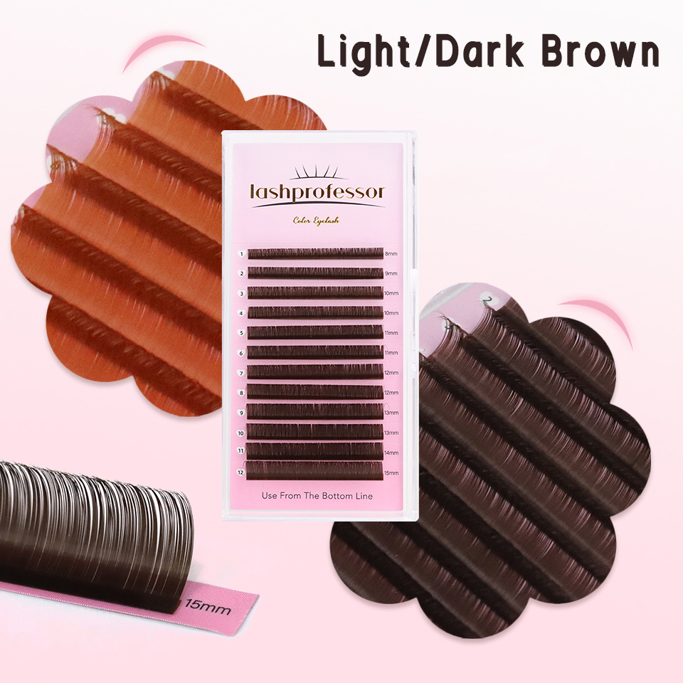 Eyelash Extension Remover At Home - Dark Brown Eyelash Extension 0.05 0.07mm