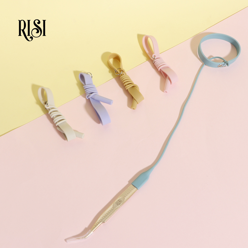 Eyelash Extension Remover At Home - RISI Silicone Eyelash Extension Tweezers Bracelet