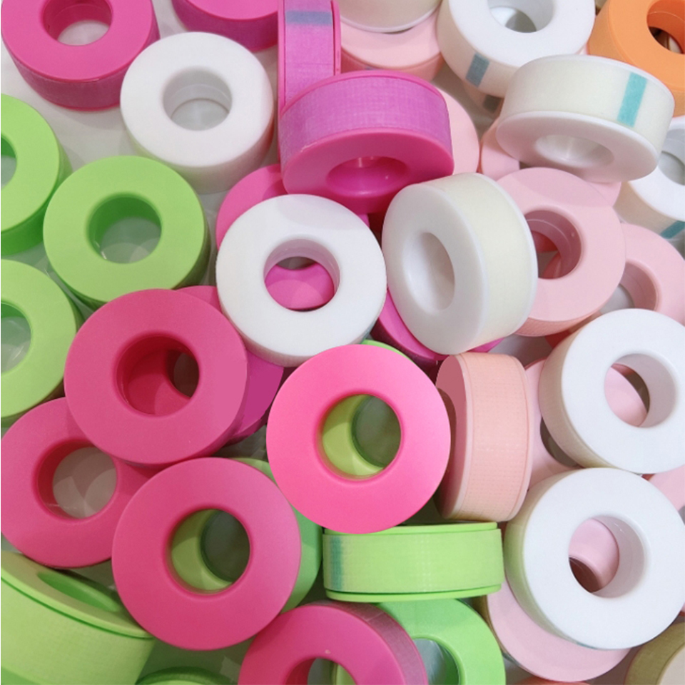 Tape Breathable Lash - 10 Rolls Silicone Gel Eyelash Tape
