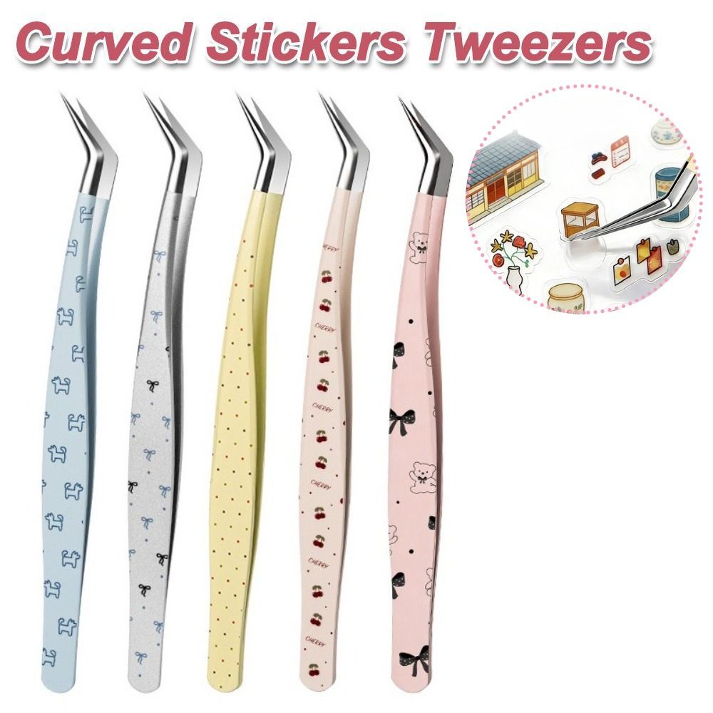 Stainless Steel Curved Sticker - Lash Mapping Sticker 评论和价格