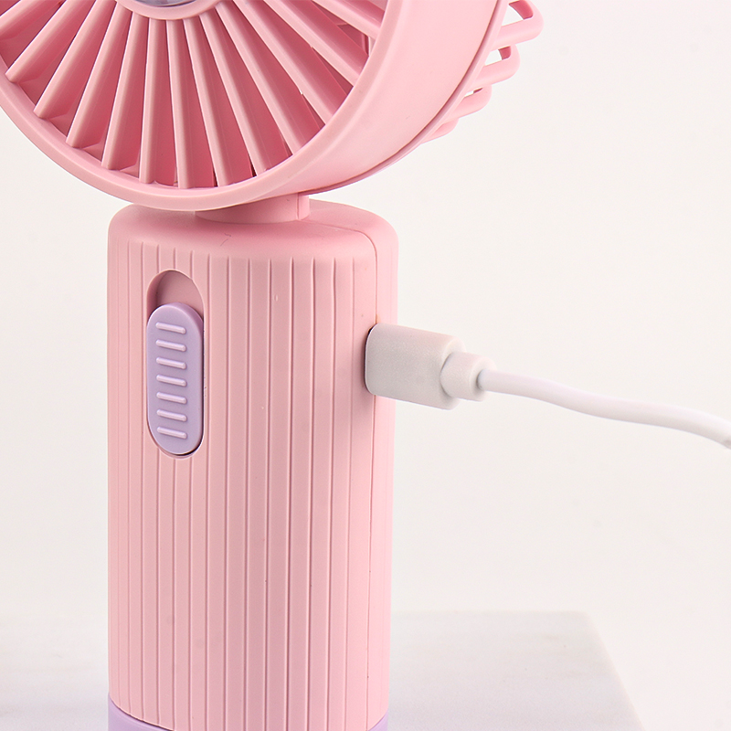 Cute Mini Handheld Fan USB Rec - Eyelash Extension Course 评论和价格