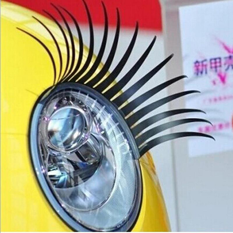 3D Charming Black False Eyelas - Lash Mapping Sticker 评论和价格