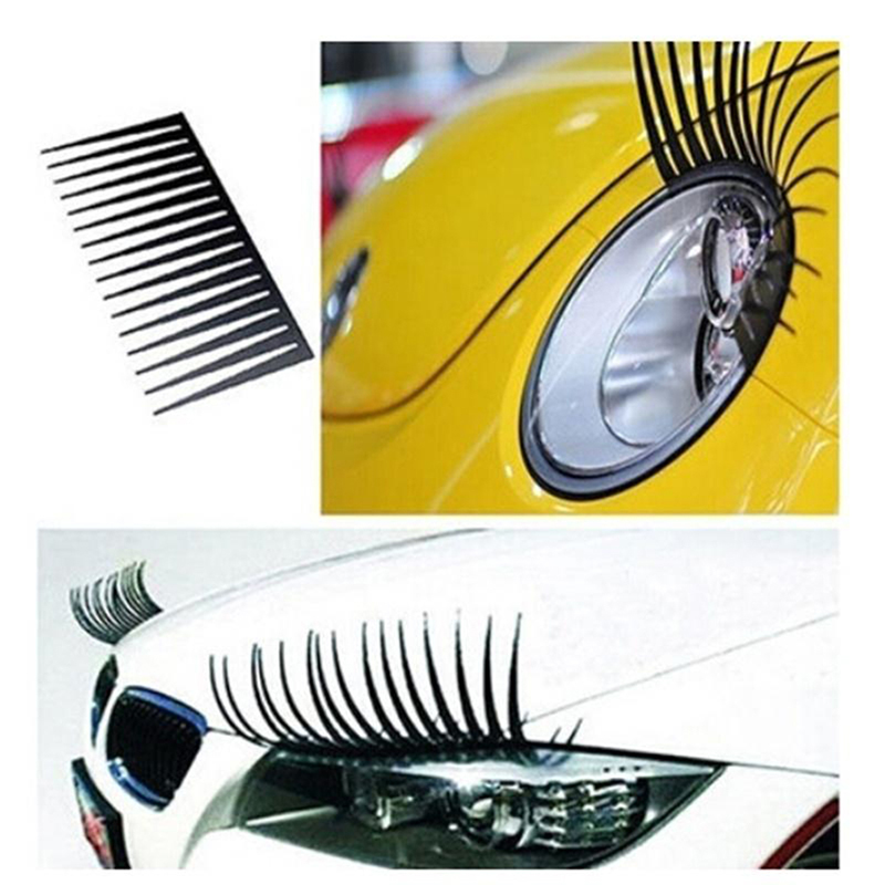 3D Charming Black False Eyelas - Lash Mapping Sticker 评论和价格