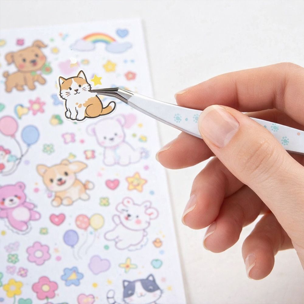 Stainless Steel Curved Sticker - Lash Mapping Sticker 评论和价格