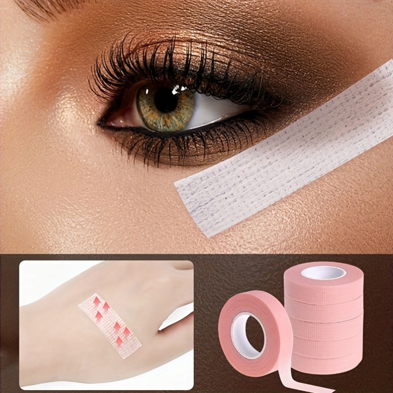 3 Rolls Microporous Eye Makeup - Tape Breathable Lash 评论和价格
