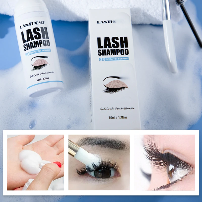 50ML Pro Eyelash Extension Sha - Eyelash Extension Foam Cleanser 评论和价格