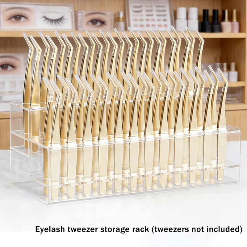 Tweezers Storage Box Multi-Hol - Eyelash Extension Course 评论和价格
