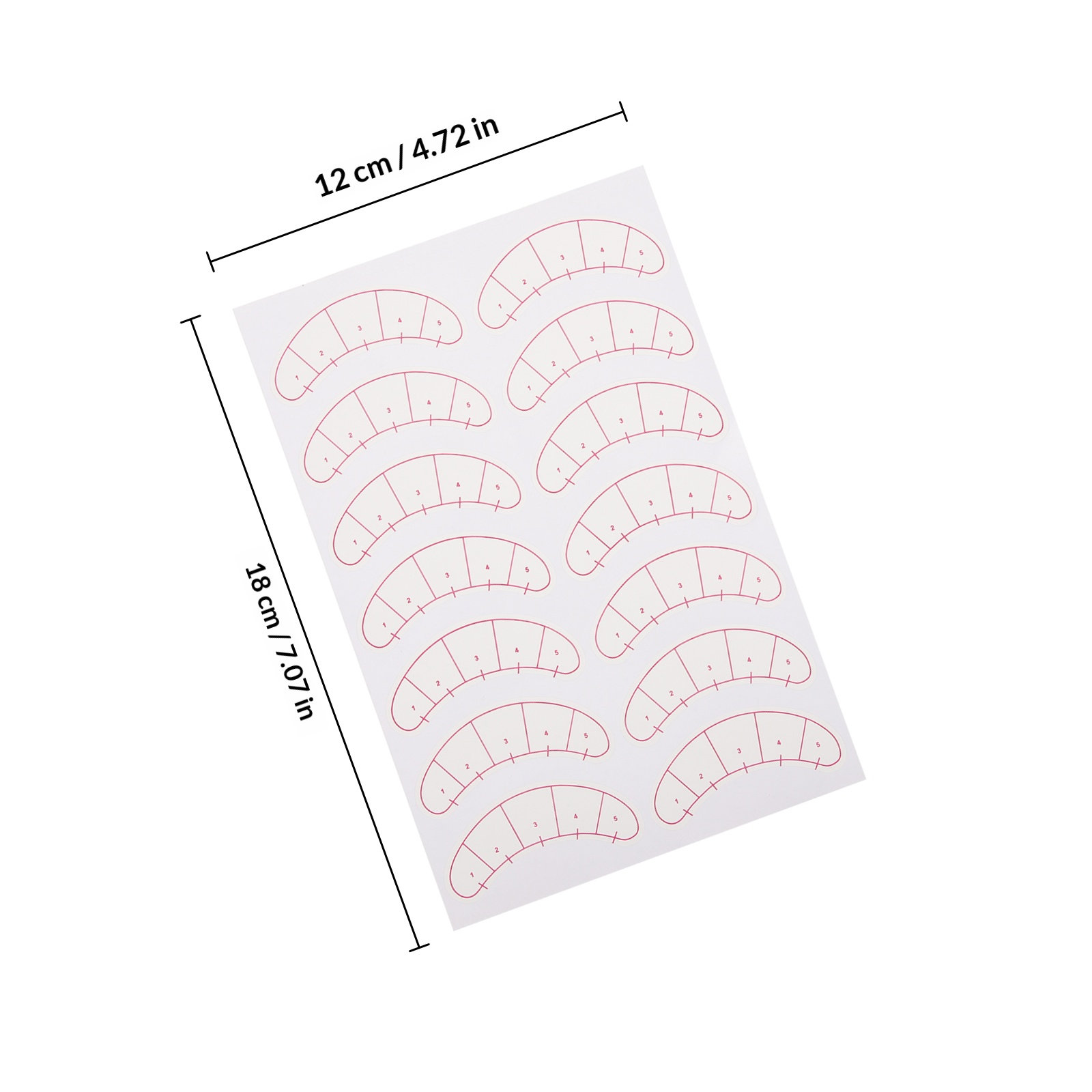 3 Bags Eyelash Extension Pads  - Lash Mapping Sticker 评论和价格