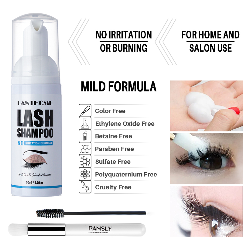 50ML Lanthome Pro Eyelash Exte - Eyelash Extension Foam Cleanser 评论和价格