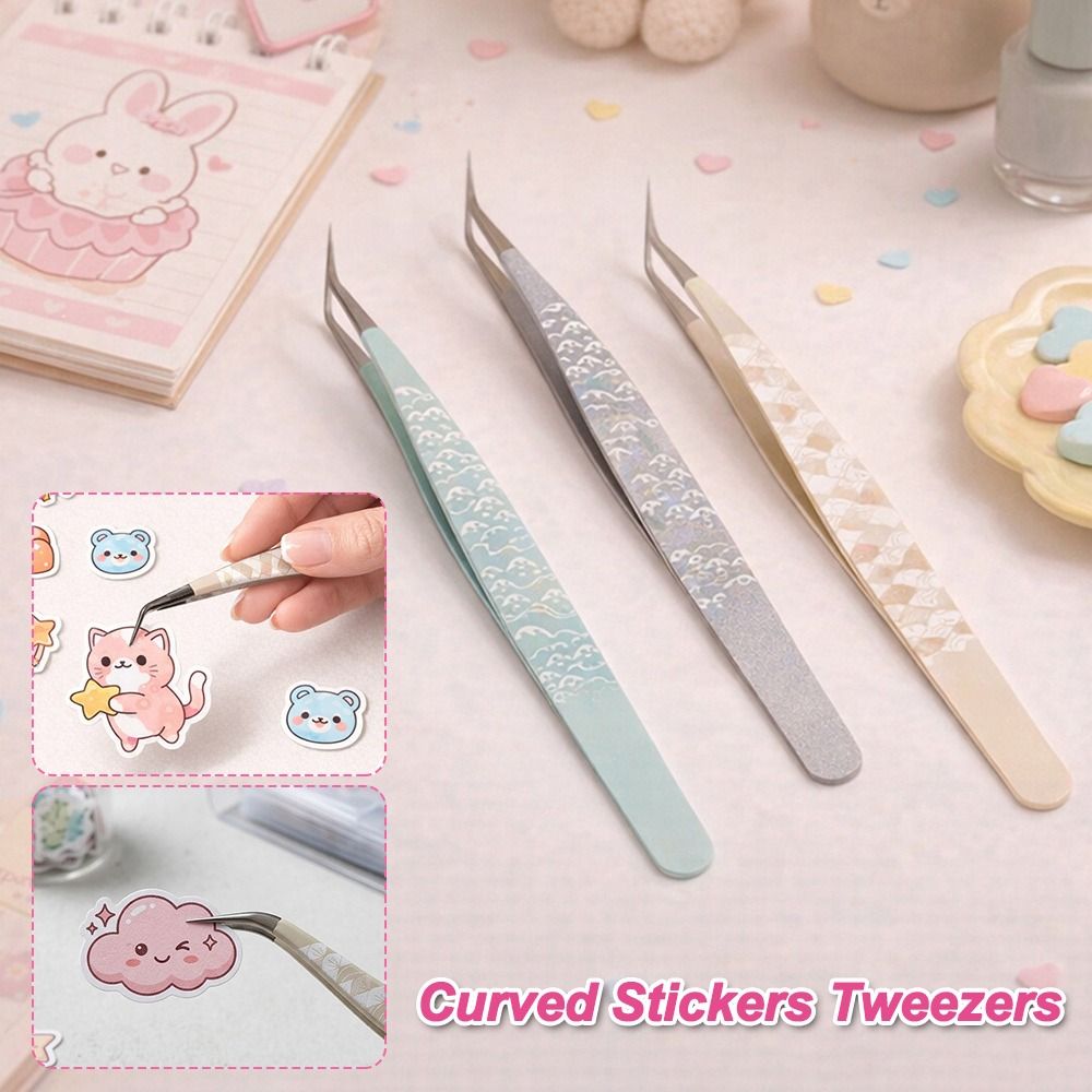 Stainless Steel Curved Sticker - Lash Mapping Sticker 评论和价格