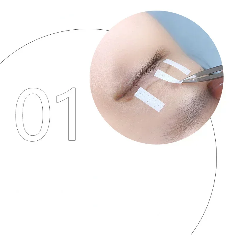 4MM Eyelash Lifting Tape Breat - Lash Mapping Sticker 评论和价格