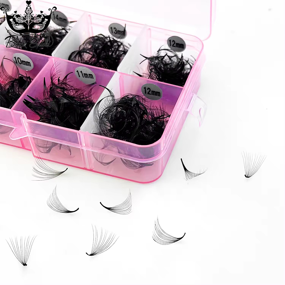3D-20D Thin Pointy Base Premad - Eyelash Extension Medium 评论和价格