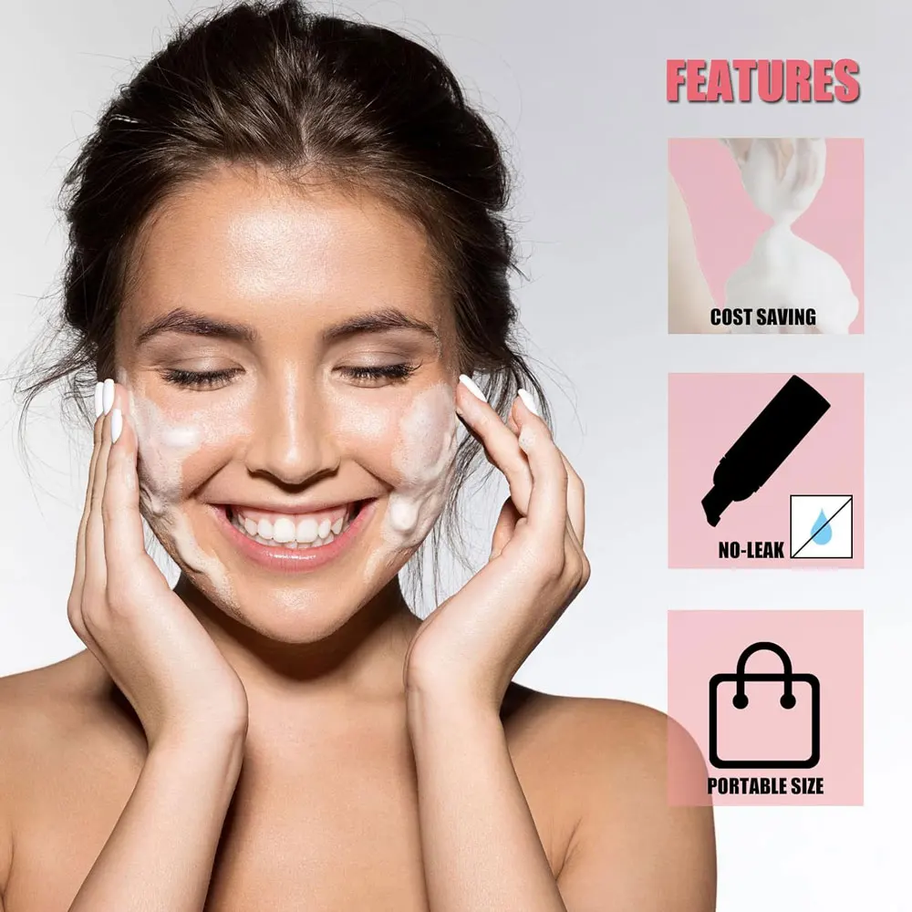 20/40PCS Suit 60ML Empty Pump  - Eyelash Extension Foam Cleanser 评论和价格