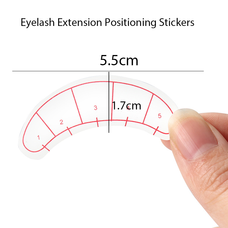70/140 Pairs Lash Mapping Stic - Lash Mapping Sticker 评论和价格