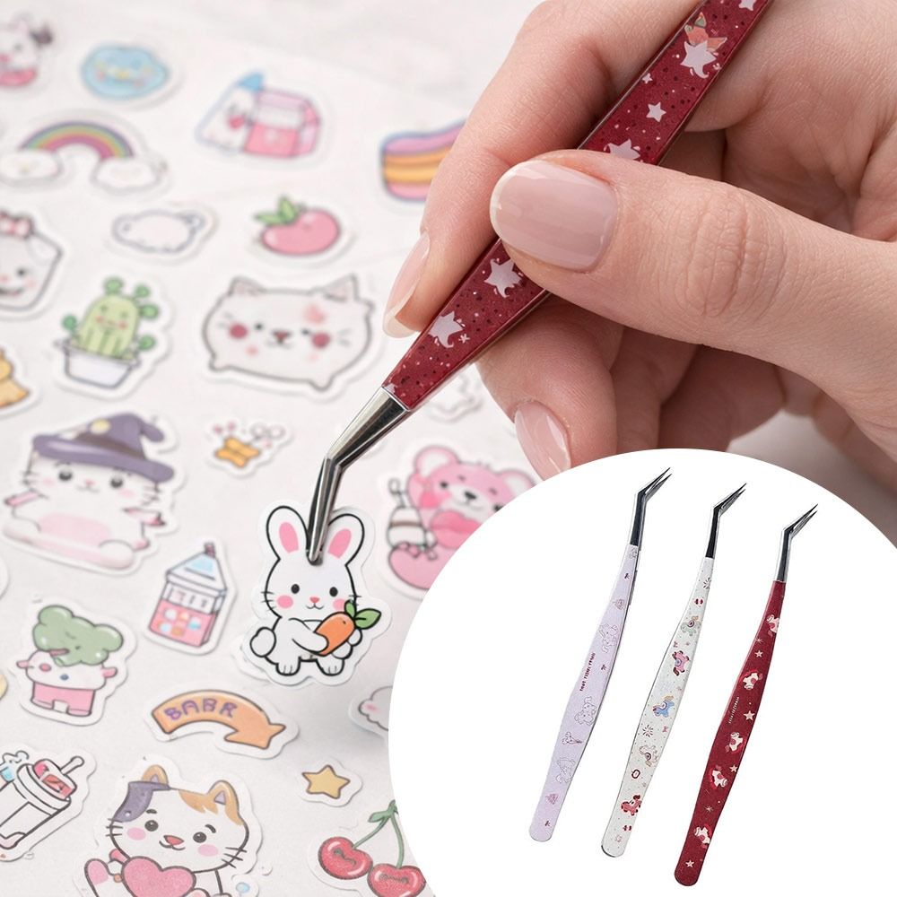 Stainless Steel Curved Sticker - Lash Mapping Sticker 评论和价格