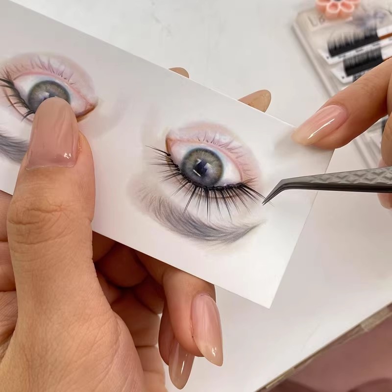 Reusable Eyelash Mapping Cards - Eyelash Extension Course 评论和价格