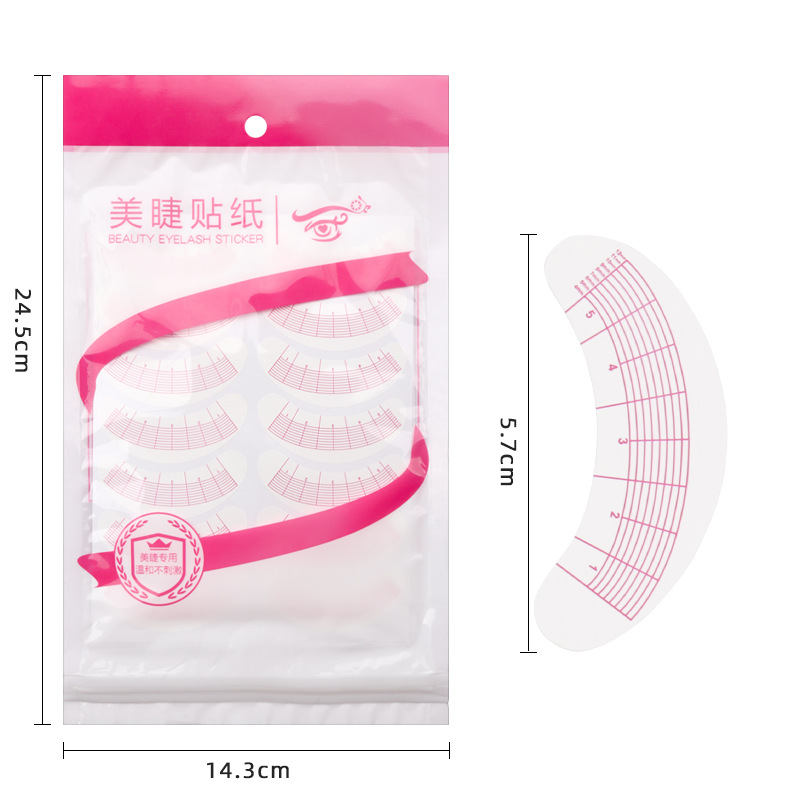 70 Pairs Eyelash Mapping Stick - Lash Mapping Sticker 评论和价格