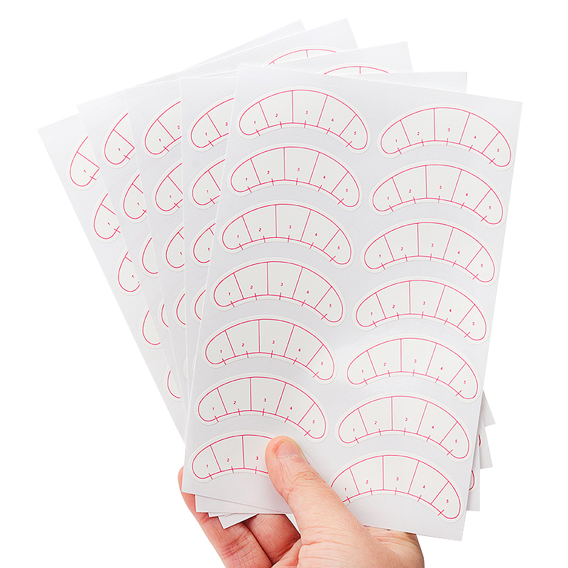 70 Pairs Eyelash Mapping Stick - Lash Mapping Sticker 评论和价格