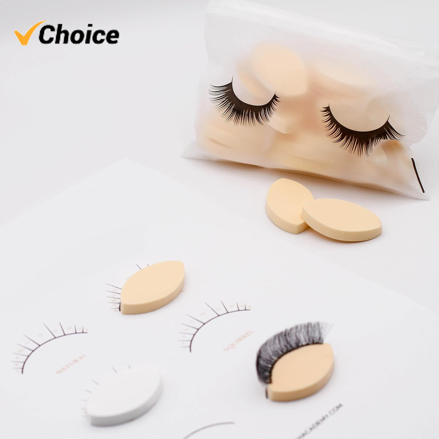 Beginner Lash Map Chart Wispy  - Lash Mapping Sticker 评论和价格