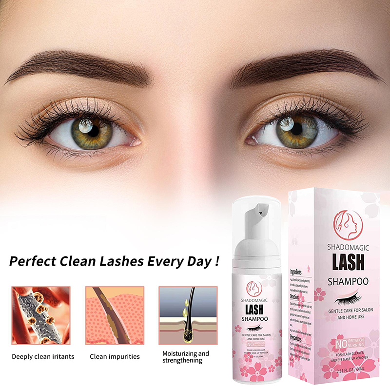 「Fast Cleaning Lash Shampoo Fo - Eyelash Extension Foam Cleanser 评论和价格