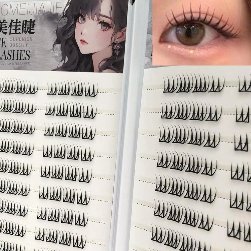 U Shape Glue-free False Eyelas - Eyelash Extension Korea 评论和价格