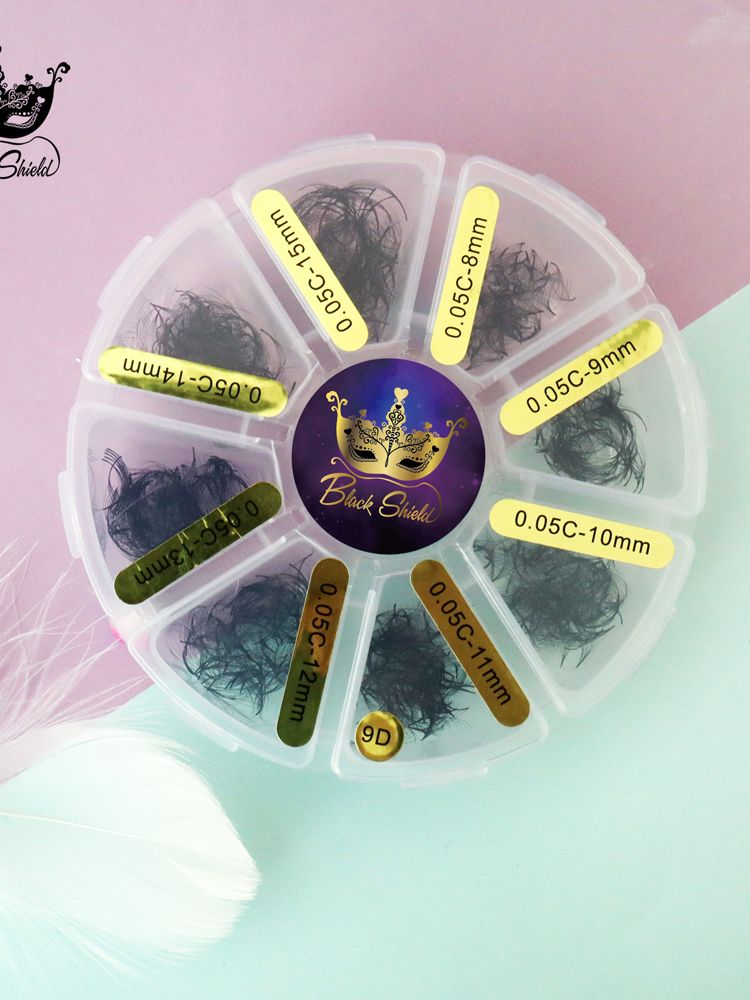 1000 Fans Loose Fan Mixed Leng - Eyelash Extension Medium 评论和价格