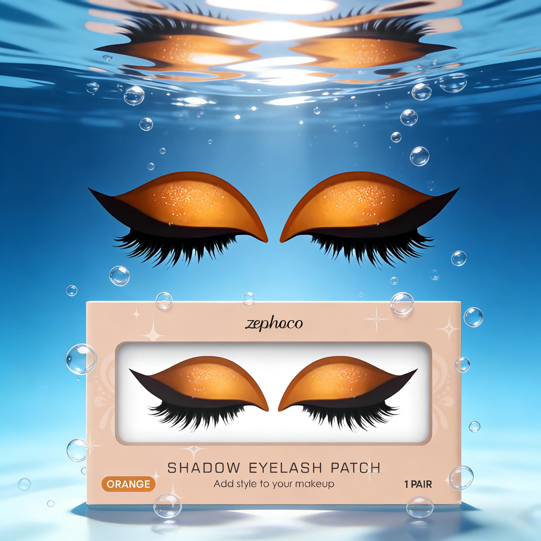 Lazy Eye Shadow Eyelash Patch  - Lash Mapping Sticker 评论和价格