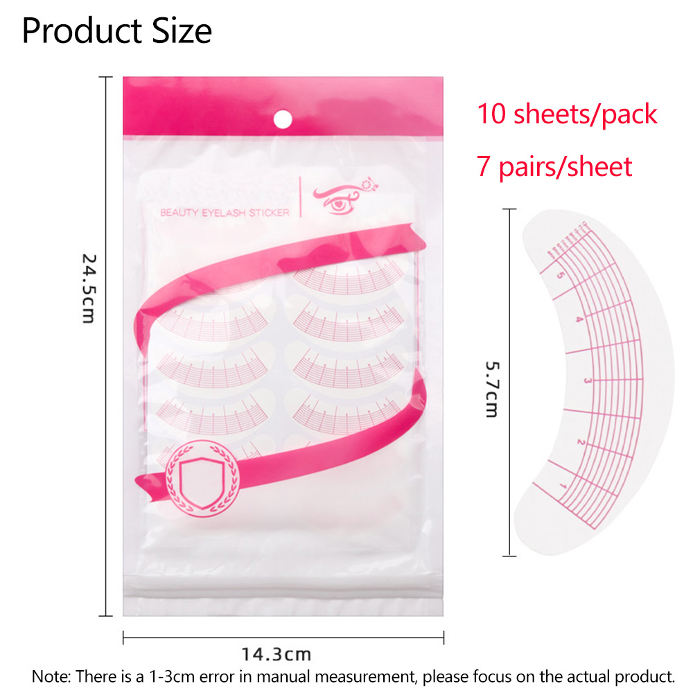 2/5 Packs Lash Mapping Sticker - Lash Mapping Sticker 评论和价格