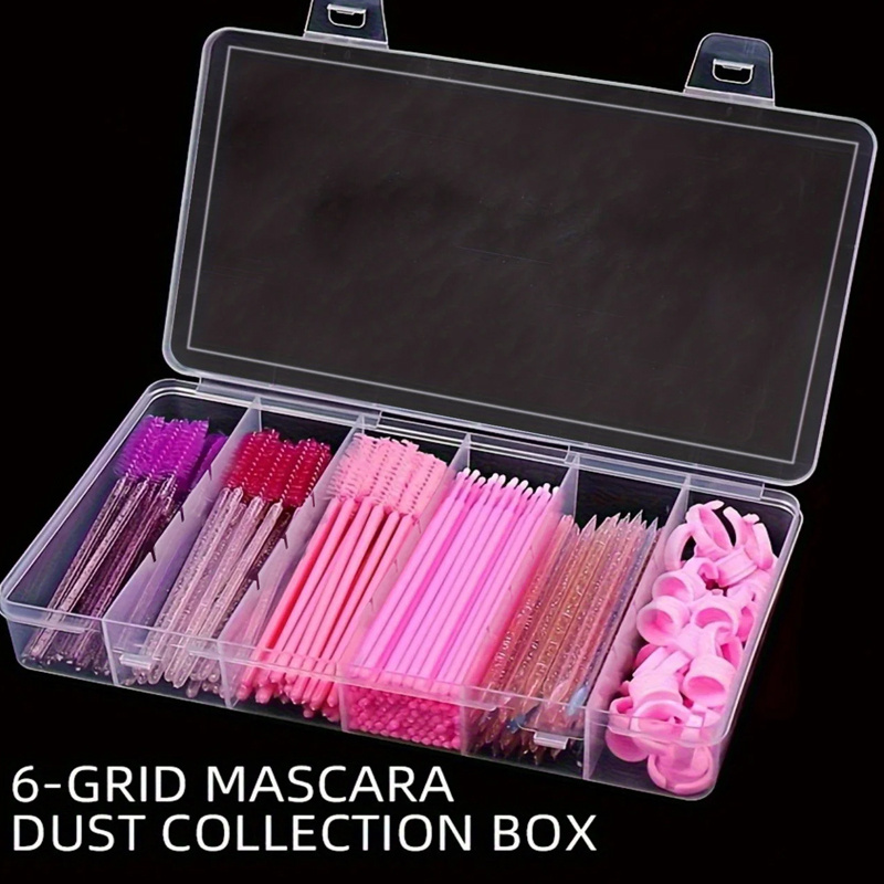6-compartment storage box, pla - Eyelash Extension Course 评论和价格
